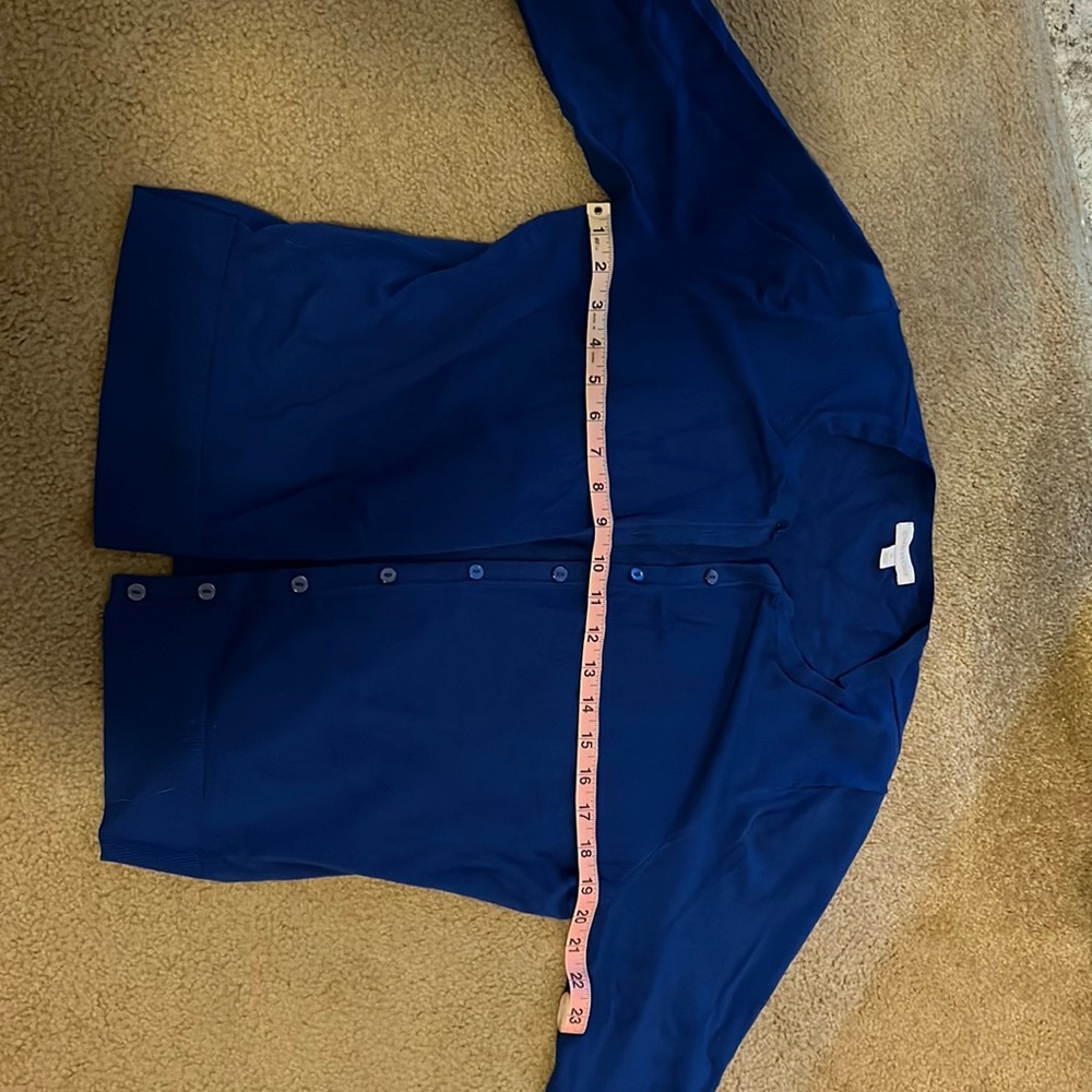 Bright Blue XL Charter Club Cardigan